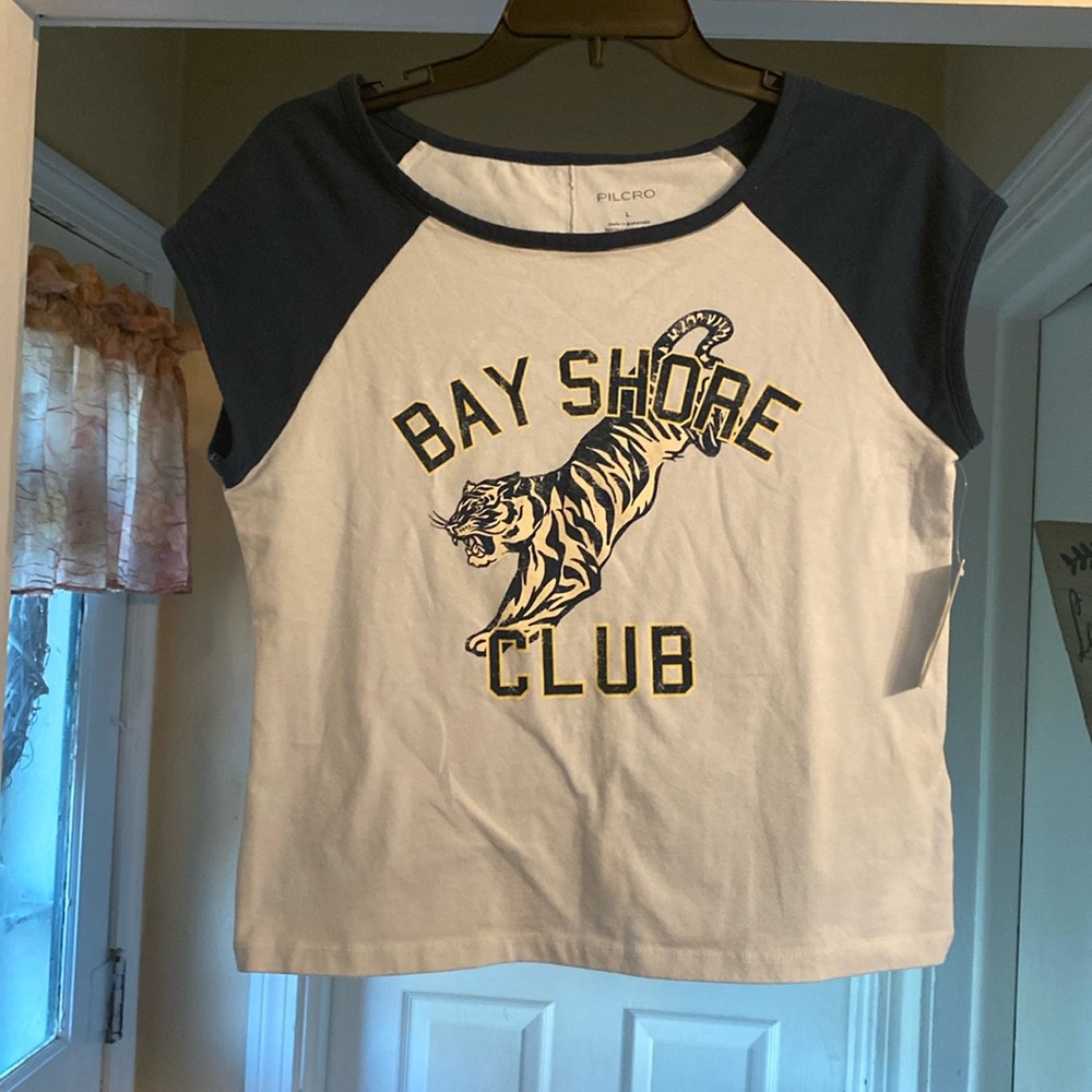 Pilcro/Anthropologie Bay Shore Club Tee